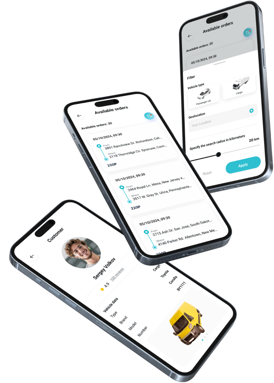 Ayak booking and tracking flow